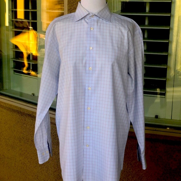 LORENZOUOMO MEN'S DRESS SHIRT - Picture 1 of 2